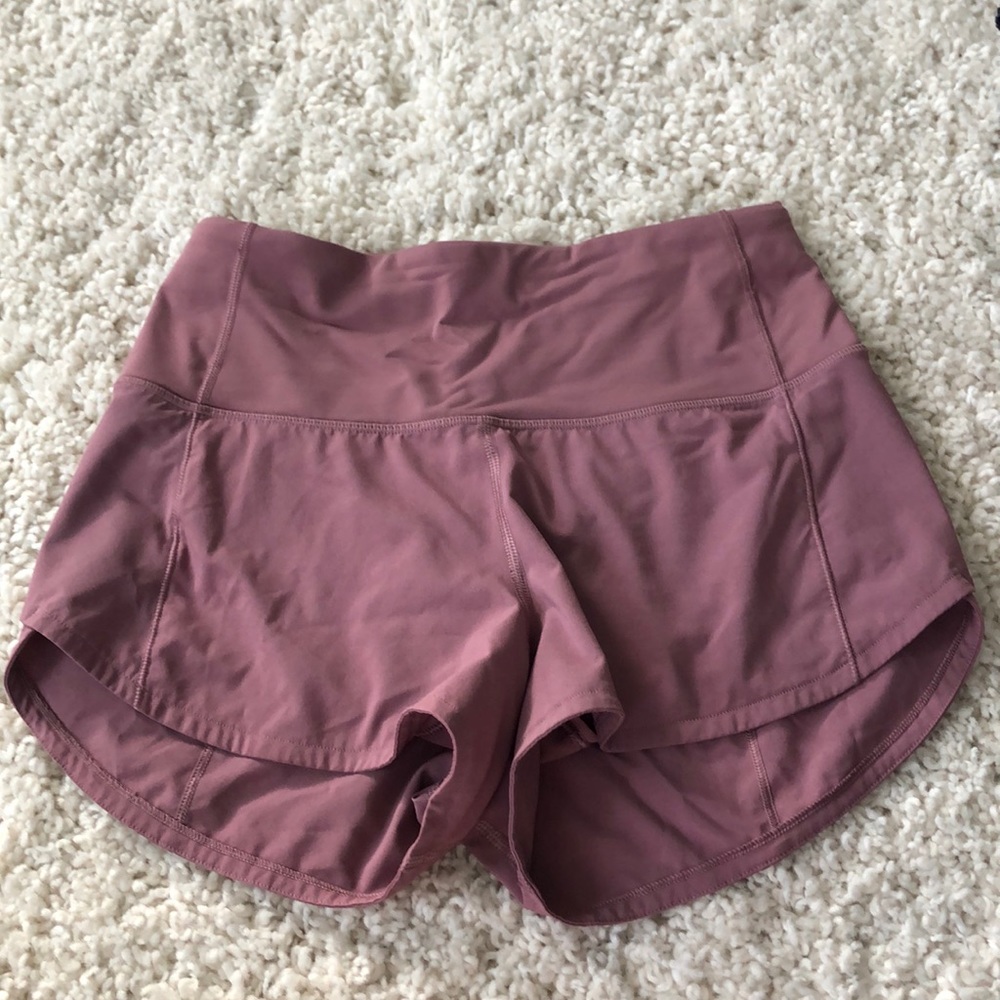 Lululemon High Waisted Speed Up Short